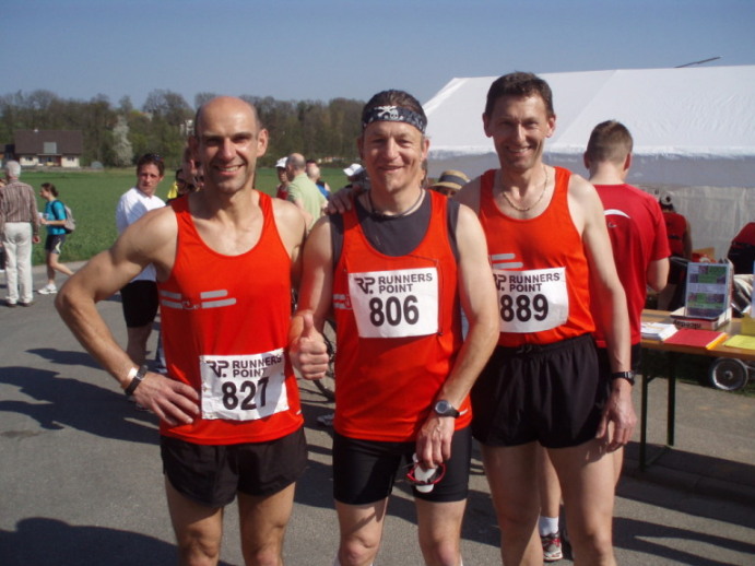 Drei Freakys im Startbereich