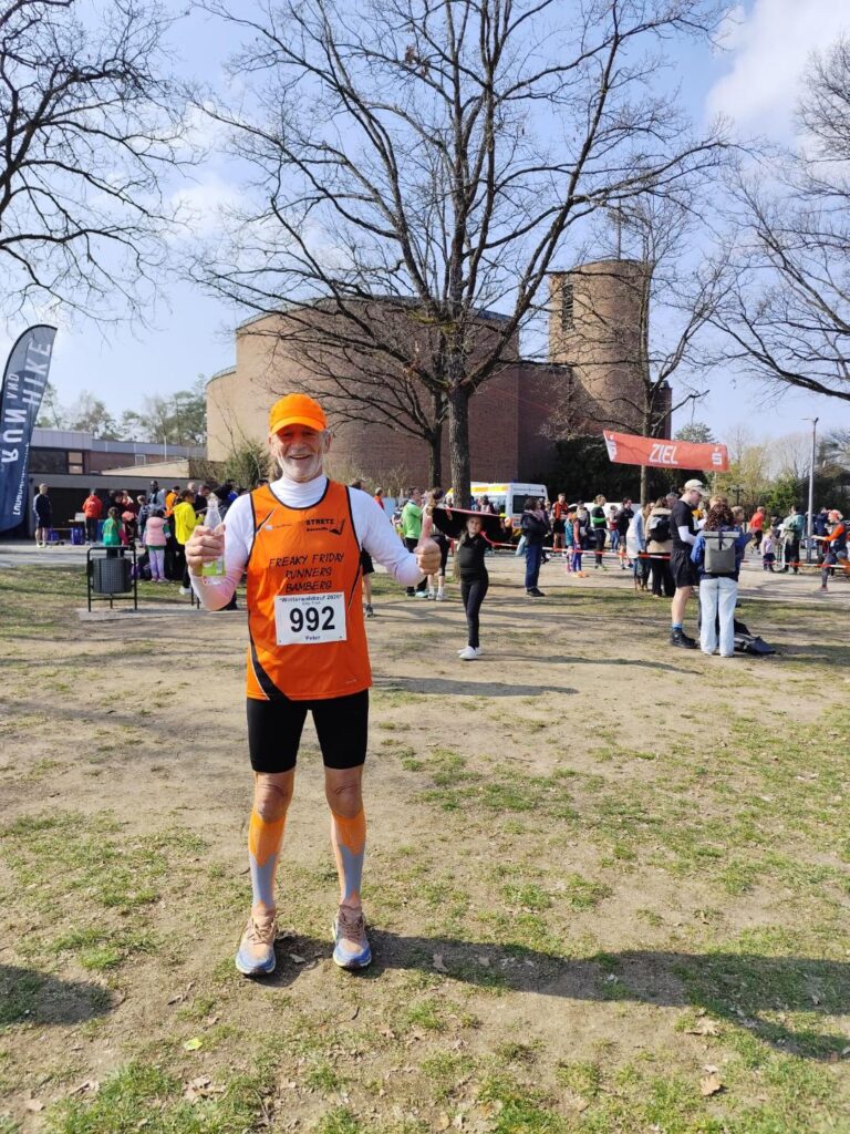 Peter vor dem Start in Erlangen