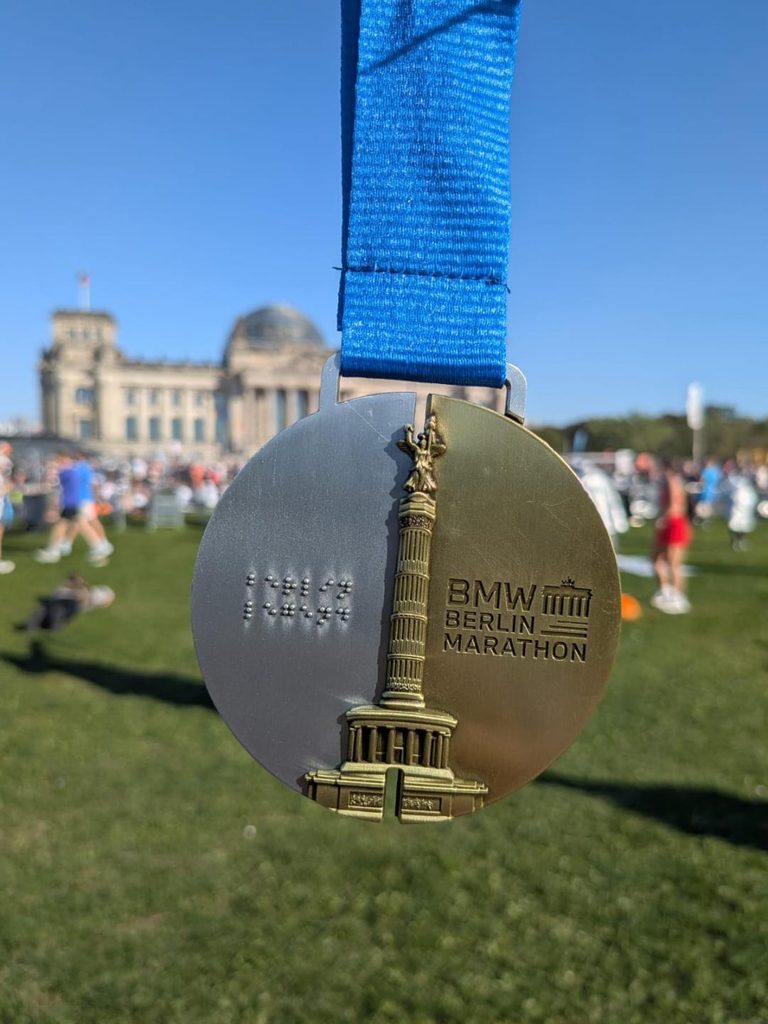Medaille des Berlin-Marathon 2026